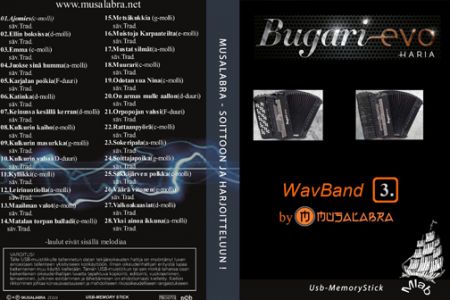 BUGARI EVO WAVBAND 3 USBEVOVOL3