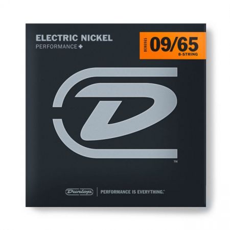 Dunlop Nickel Wound 09-65 kielisarja 8-kieliselle DEN0965