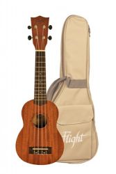 Flight NUS310 Soprano Ukulele Kantopussilla