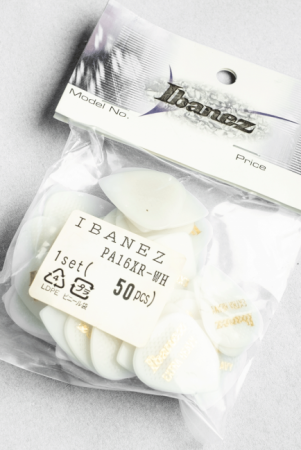 Ibanez Rubber Grip -plektra Extra Heavy WH, 50kpl PA16XRWH