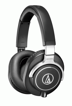 Audio-Technica ATH-M70X suljetut studiokuulokkeet, Musta 4ATHM70X