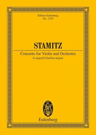 STAMITZ CONCERTO G MAJOR EP5889