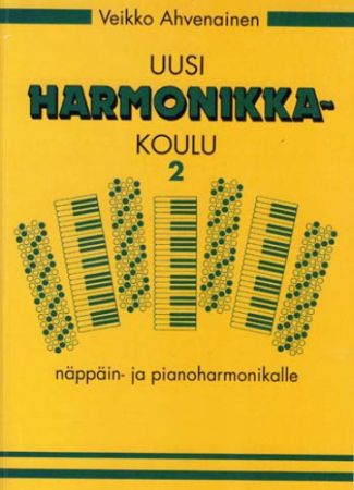 AHVENAINEN 2 UUSI HARMONIKKAKOULU +CD M042079294