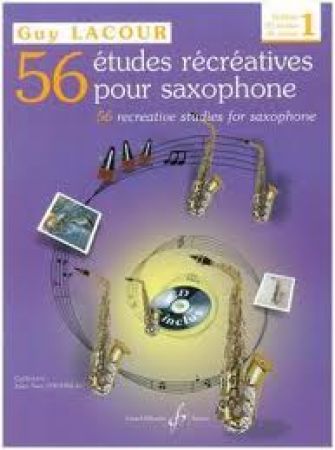 LACOUR 56 ETUDES RECREATIVES 1 +CD M043071655