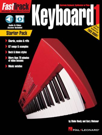 FastTrack Keyboard - Book 1 Starter Pack (Audio & Video Online) HL00264734