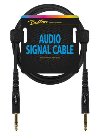 Boston audiokaapeli 6.3mm stereo, 6m AC-222-600