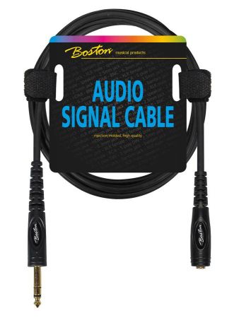 Boston audiokaapeli, 6.3mm TRS-jakki - 6.3mm TRS-plugi, 9m AC-242-900