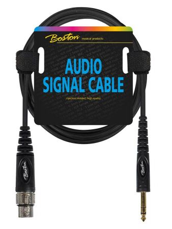 Boston audiokaapeli XLR - 6.3mm stereoplugi, 0,75m AC-292-075