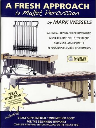 Wessels: Fresh Approach Mallet Percussions +CD MSHUDFATMPCD