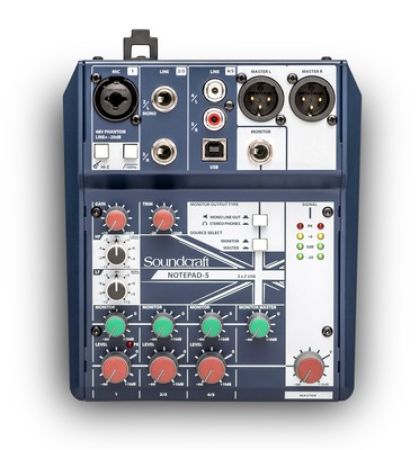 Soundcraft Notepad 5 3SCNPAD5