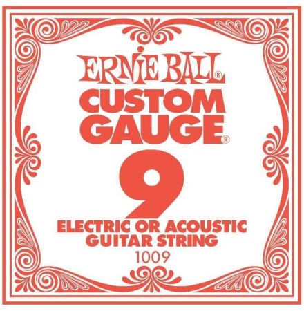 Ernie Ball EB-1009 Irtokieli .009 Plain 1101009