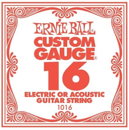 Ernie Ball EB-1016 Irtokieli .016 Plain 1101016