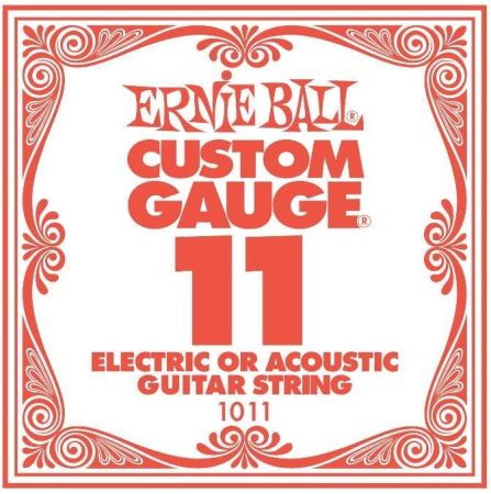 Ernie Ball EB-1011 Irtokieli .011 Plain 1101011