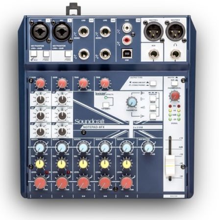 Soundcraft Notepad-8FX 3SCNPAD8FX