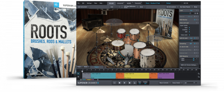 TOONTRACK SDX ROOTS / BRUSHES, RODS & MALLETS 232409