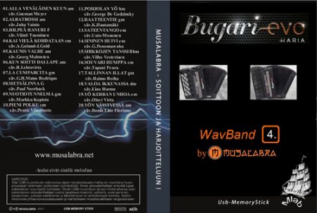 BUGARI EVO WAVBAND 4 USBEVOVOL4