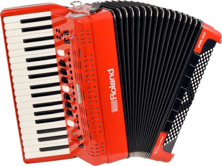 Roland FR-4X pianoharmonikka, punainen FR-4XRD