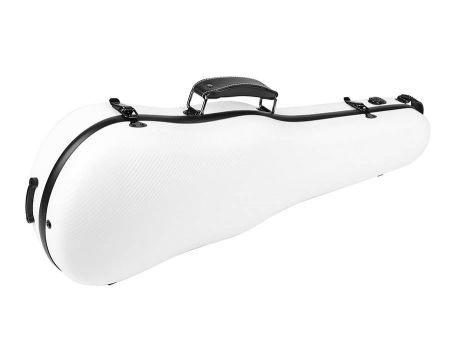 Leonardo Pro series violin case 4/4 white VC-70-WH
