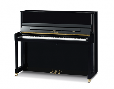 Kawai K-300 E/P akustinen piano, musta kiiltävä K-300M/PEP