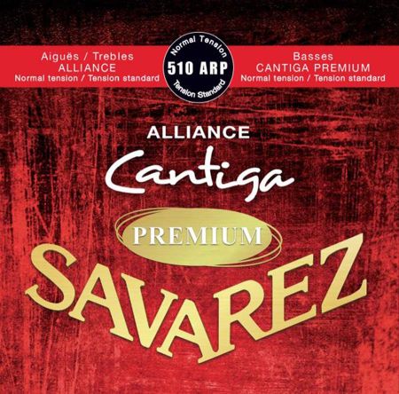 Savarez Cantiga Premium string set classic, Alliance trebles 510-ARP