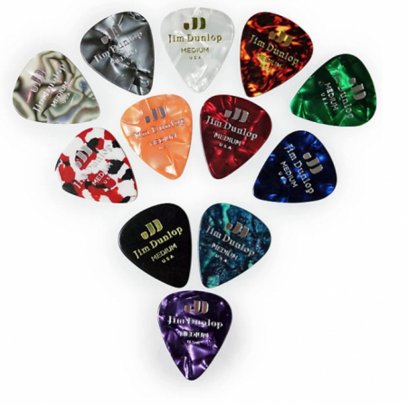 Dunlop Celluloid Heavy Variety Pack BAGPVP107