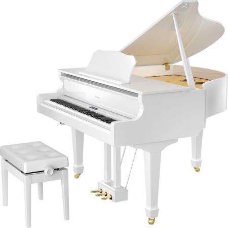 Roland GP609 digitaaliflyygeli valkoinen kiiltävä