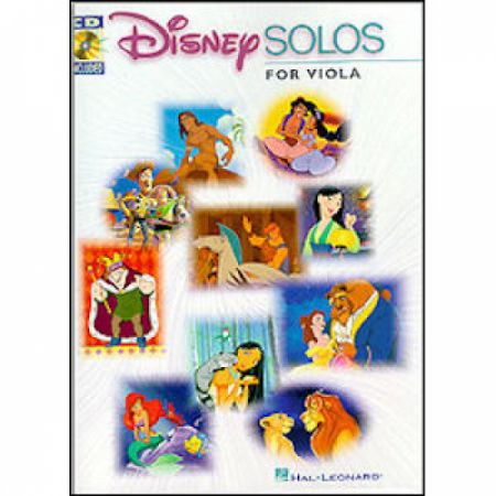 DISNEY SOLOS +CD / VIOLA MSHLD00841411