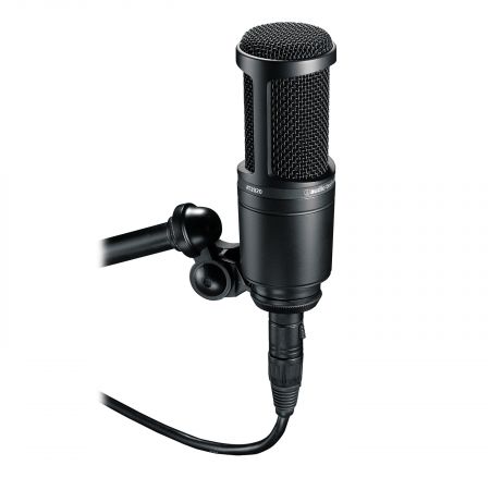 Audio-Technica AT2020 Large Diaphragm Condenser Microphone 8AT2020