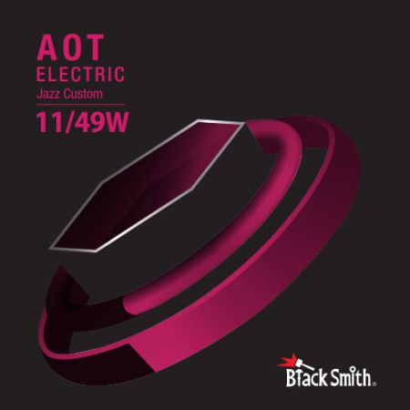 Blacksmith Strings Coated Electric AOT 11-49 Jazz Custom ANW-1149W