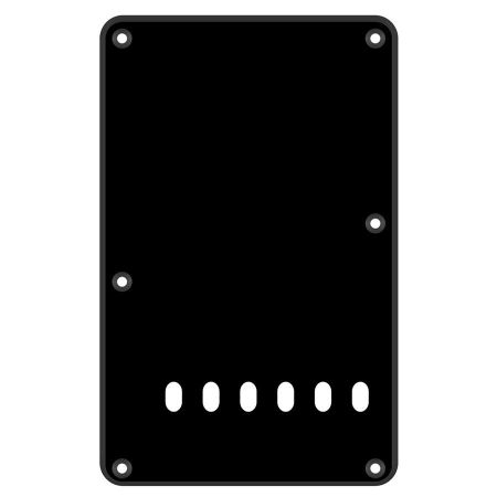Boston BP-113 ST Back Plate 1-Ply Black BP-113-B