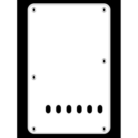 Boston BP-113 ST Back Plate 1-Ply White BP-113-W