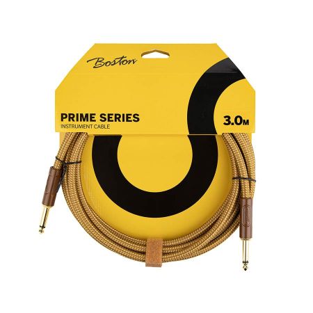 Boston GCRT-30 Prime Instrument Cable 3.0m Tweed GCRT-30