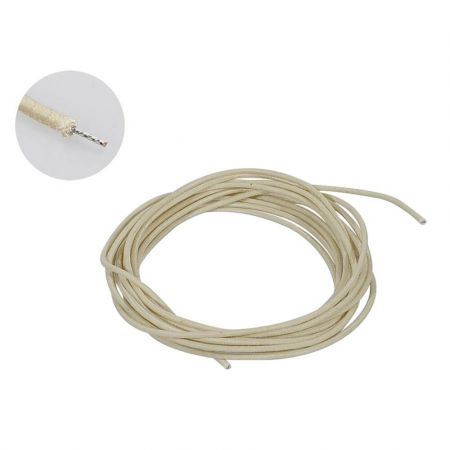 Gavitt USA Cloth Covered Wire 3m White PBW10/WH