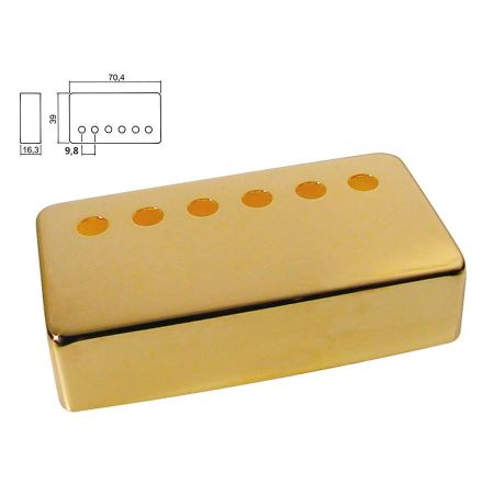 Boston Humbucker Cover Standard Gold HPC-20-GGF