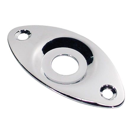 Boston JP-7-C Jack Plate Oval Recessed Chrome JP-7-C