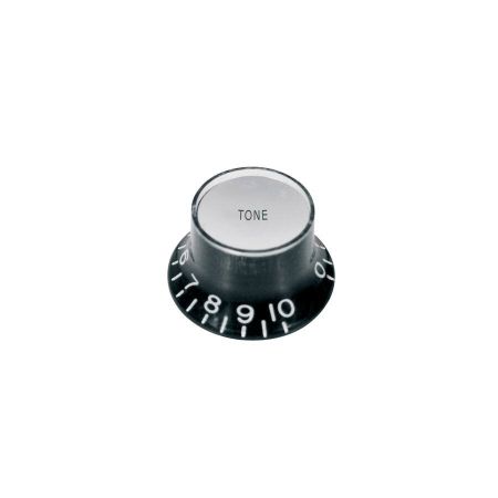 Boston KB-130-T Bell Knob Metric Black Chrome Tone KB-130-T