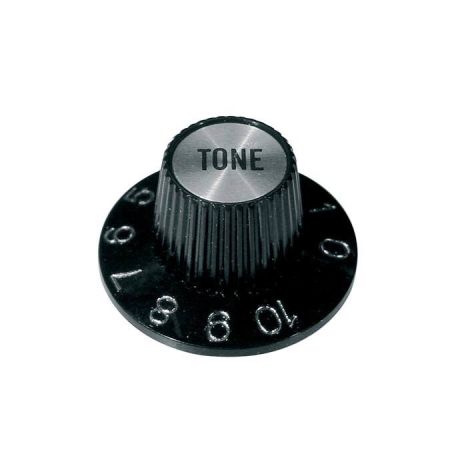 Boston KS-260-T Witch Hat Knob Tone Black Chrome KS-260-T