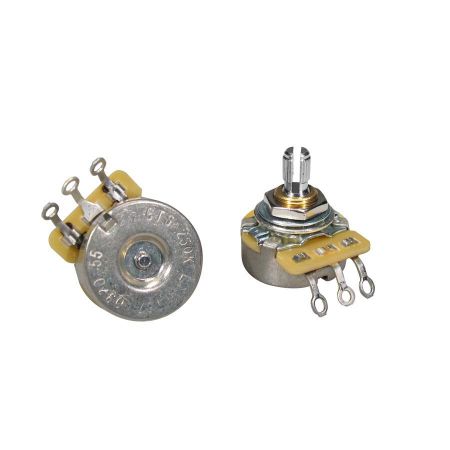 CTS USA 250K Linear Taper Potentiometer Pickguard Mount CTS250-B55