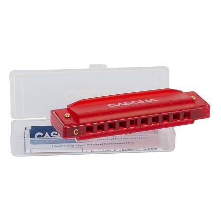 Cascha Fun Blues Huuliharppu C-Duuri Punainen HH2273