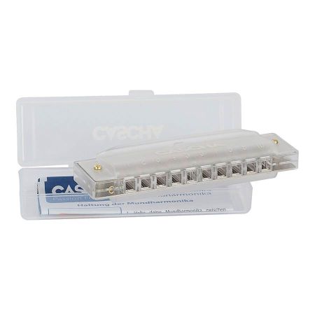 Cascha Fun Blues Huuliharppu C-Duuri Transparent HH2277