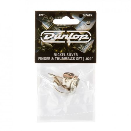 Dunlop sormi- ja peukaloplektra setti metallia BAG33P020