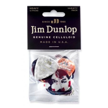 Dunlop Celluloid Heavy Variety Pack BAGPVP107