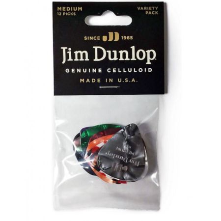 Dunlop Celluloid Medium Variety Pack BAGPVP106