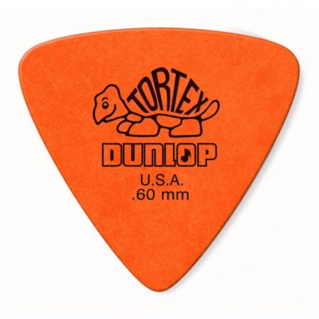 Dunlop Tortex Triangle -plektrat 0.60mm, 6kp BAG431P60
