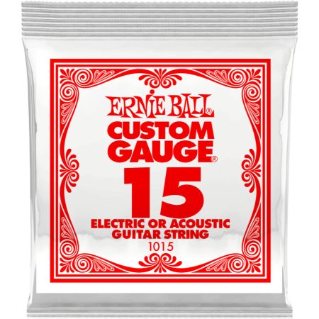 Ernie Ball EB-1015 Irtokieli .015 Plain 1101015