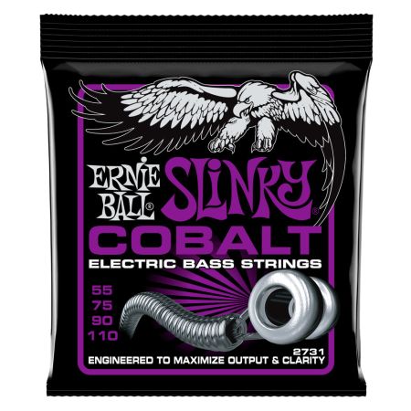 Ernie Ball Cobalt Bass Power Slinky 55-110 1102731