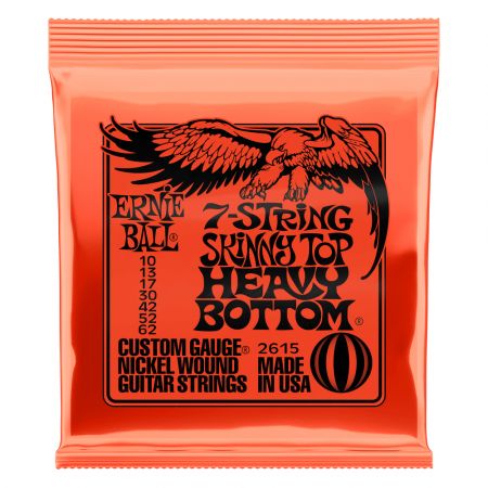 Ernie Ball 7-String Heavy Bottom Nickel Wound 10-62 1102615