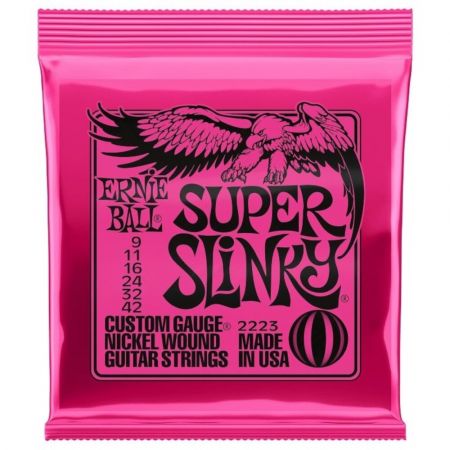 Ernie Ball Super Slinky Nickel Wound 09-42 1102223