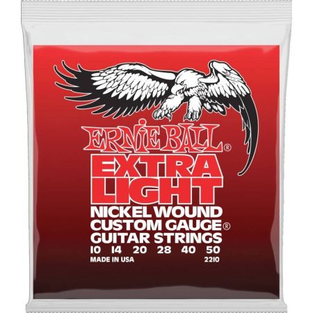 Ernie Ball Extra Light w/ Wound G 10-50 1102210