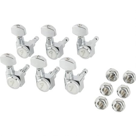 Fender Locking Tuners Strat/Tele All Short Post Chrome 0990818105